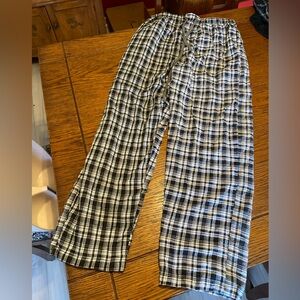 Plaid Kids Pajama Bottoms